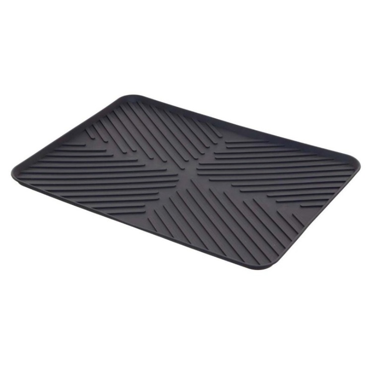 Draining mat, 5FIVE, 40.5 x 30,5 cm, Grey