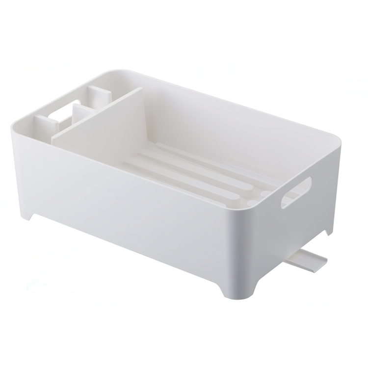 Dish Rack, TOWER COMPACT, 38 x 24 x H 13 cm, Yamazaki, White