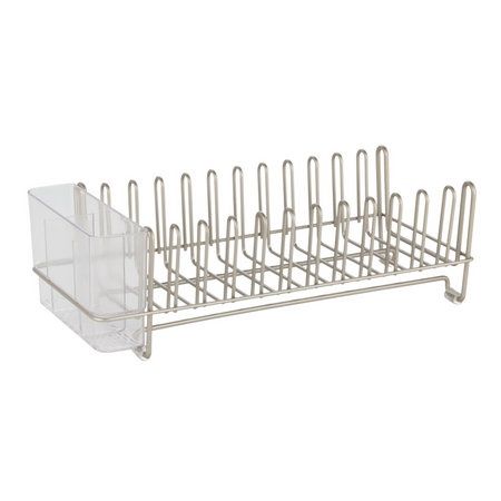Dish rack, Compact, ID CLASSICO DRAINER, 30,5 x 13,5 x H10 cm, Silver