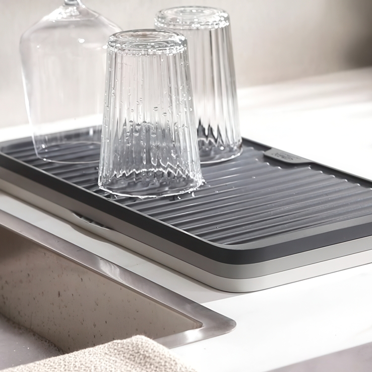 Expandable Draining Board, TIER, Joseph Joseph, Grey