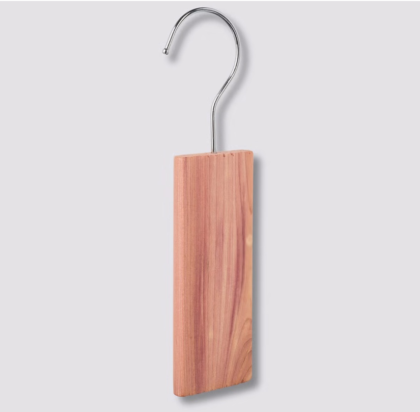 Cederwood fragrance blocks, Set of 4, HANG UPS,4,8 x 1 x H 20,7 cm, Nature