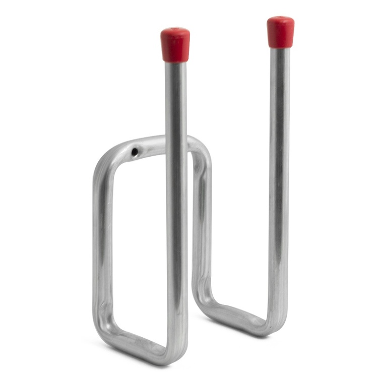 Utility hook, bent, HABO BOOTHOLDER, Steel / Red