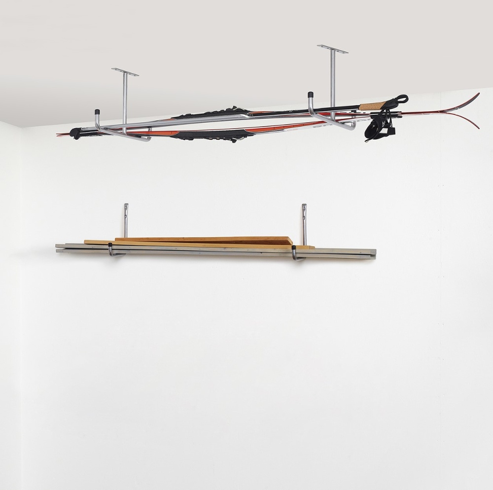 Utility hook, Ceiling, Double, 45cm, HABO, Steel