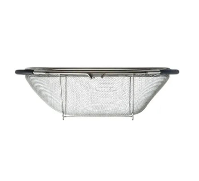 Colander, Over Sink, 5FIVE STEEL STRAINER, 37 x 23 x H 12 cm, Silver