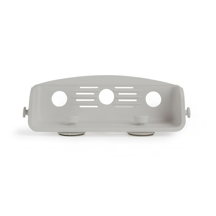 Shower basket with suction cups, FLEX GEL-LOCK, 10 x 33 x H 8 cm, Umbra, Grey