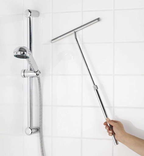 Squeegee, TELESCOPIC, 26 x 37-59 cm, Chrome