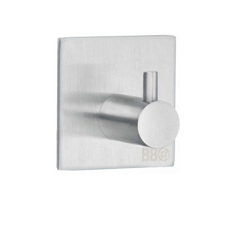 Hook, Self-adhesive, BESLAGSBODEN 4,5 x 4,5 cm