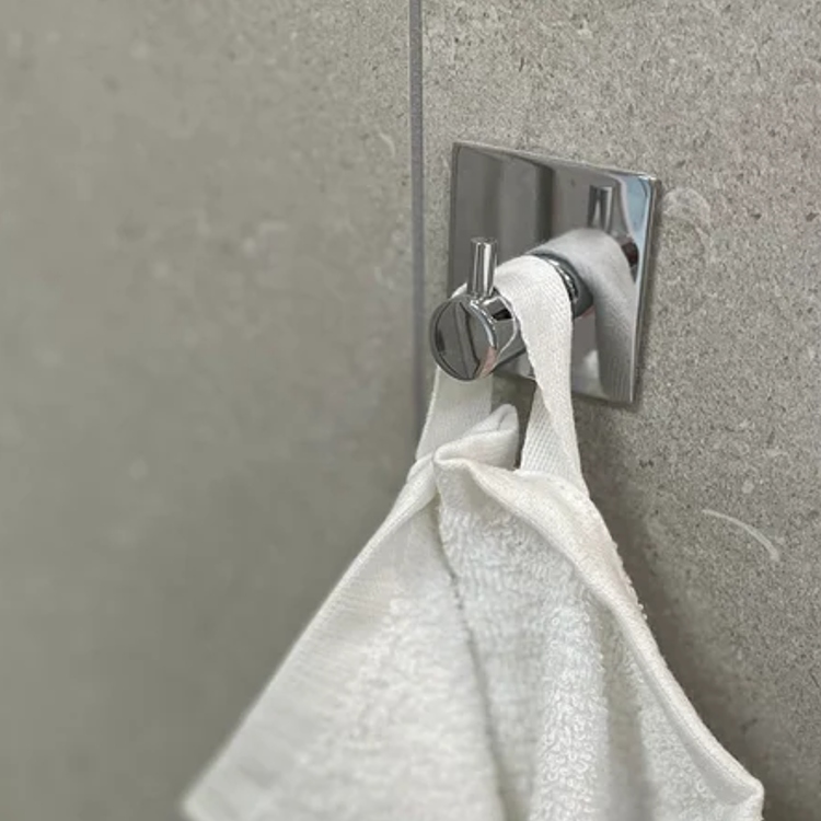 Hook, Self-adhesive, BESLAGSBODEN 4,5 x 4,5 cm