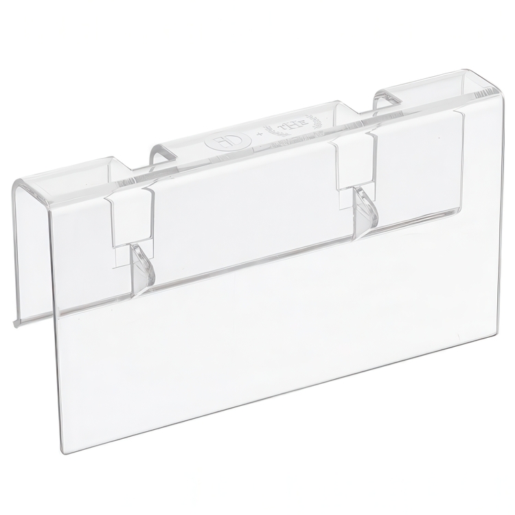 Labels Clips, 3 pieces, THE HOME EDIT BIN CLIPS, Transparent