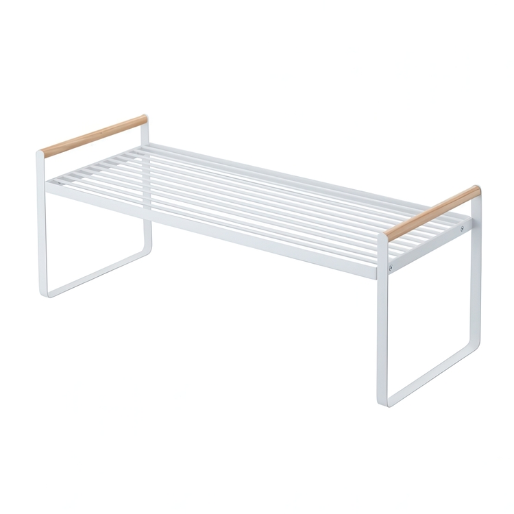 Extra shelf, TOSCA STORAGE RACK, 60 × 22,5 × H22 cm, Yamazaki, White