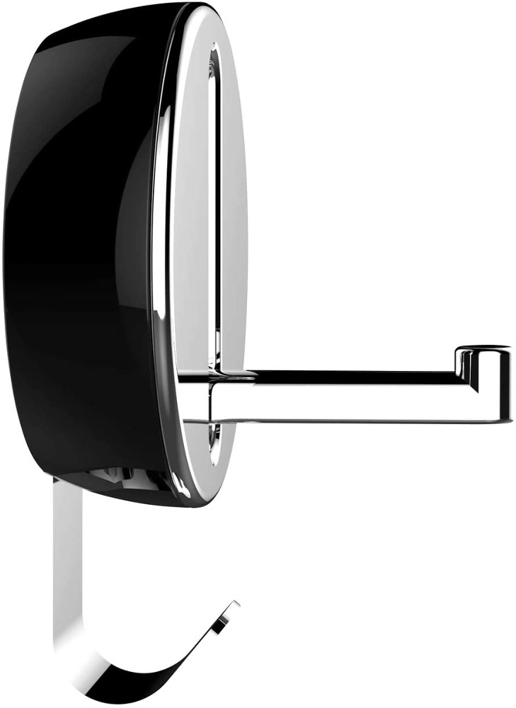 Folding hanger with hook, DELTA FLIP HOOK, Silver / Black