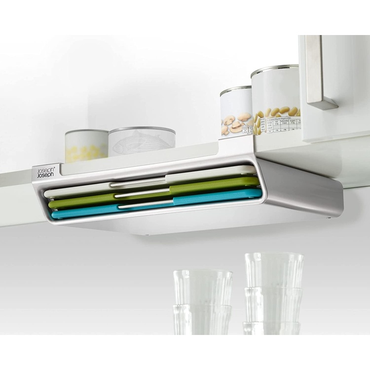 Cutting Boards, Under shelf, FOLIO SLIM SET, Joseph Joseph, Soft Gold /Grey /Assorted