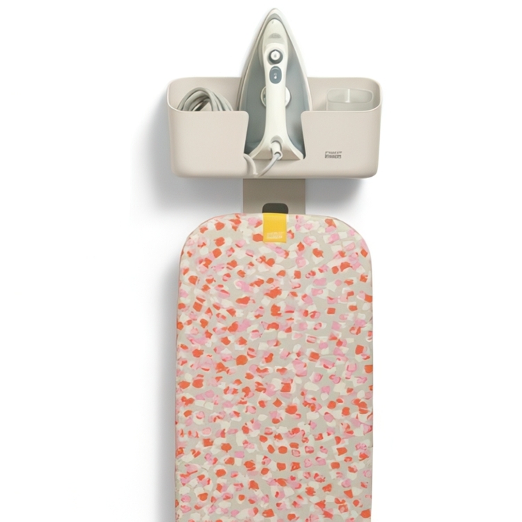 Storage for Ironing board and Iron, JOSEPH JOSEPH IRON HUB, Ecru