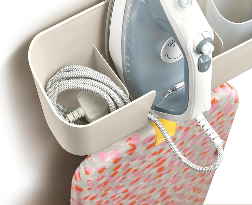 Storage for Ironing board and Iron, JOSEPH JOSEPH IRON HUB, Ecru