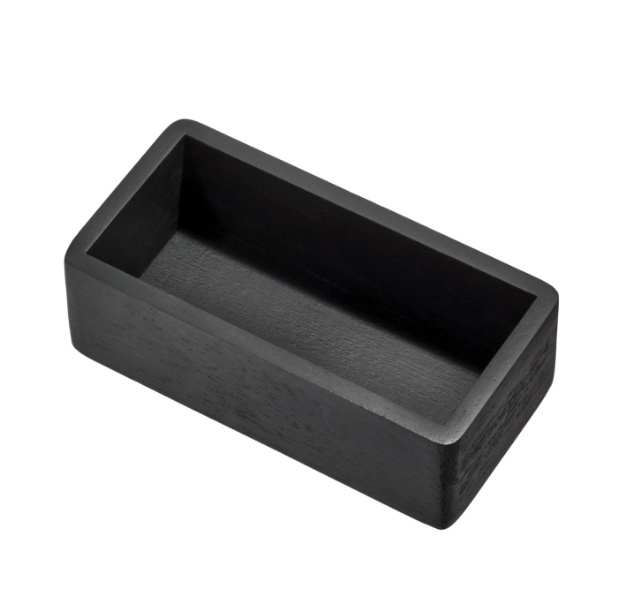 Storage Tray, THE HOME EDIT SMALL DRAWER ORGANIZER, 7,6 x 15,2 x H 5,1 cm, Black
