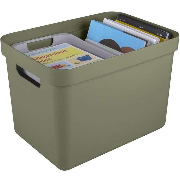 Storage Basket, 18 Liter, SIGMA BASKET HIGH, 35 x 24,6 x H24,3 cm