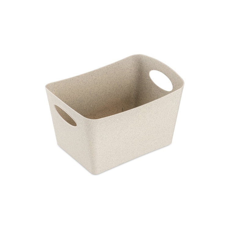 Storage basket, KOZIOL BOXXX ECO SMALL, 13 x 19 x H 11 cm, Beige