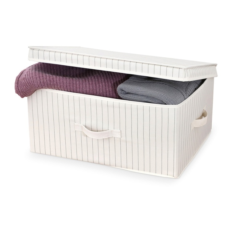 Storage Box, TIVOLI COLLECTION, 50 x 38 x H 24 cm, Off White