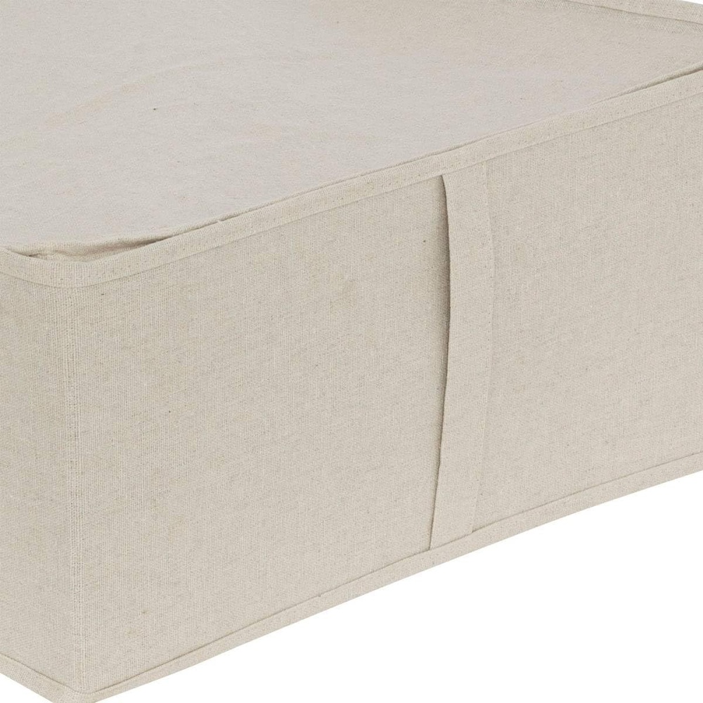 Storage Box, DRESSY RIGID BOX, 44,5 x 45,5 x H 20 cm, Beige
