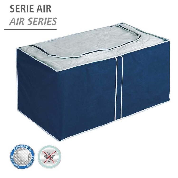 Storage box, soft, JUMBO AIR, 91 x 53 x 48 cm, Blue