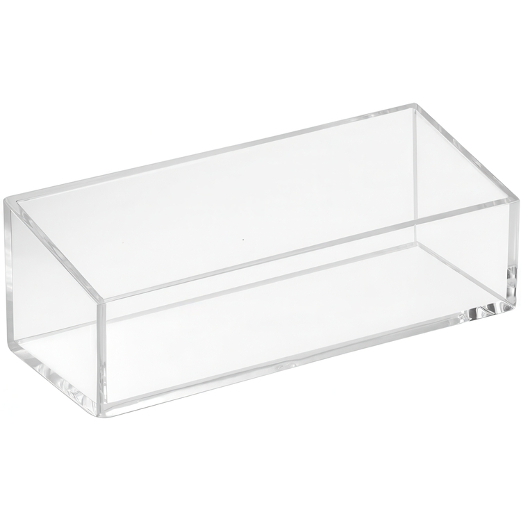 Storage Box, COUNTER TOP ORGANISER, 15 x 6 x H 5 cm, Clear