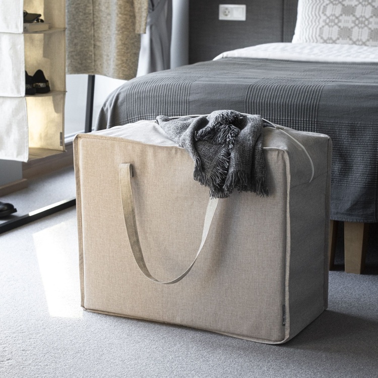 Storage bag, BIGSO SOFT STORAGE, 60 x 30 x H50 cm, Beige
