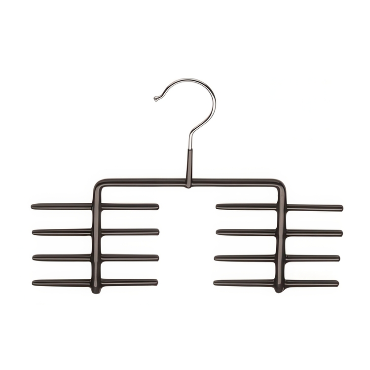 Hangers for 16 ties, MAWA KRAWATTENHALTER, 25cm, Non-Slip, Black