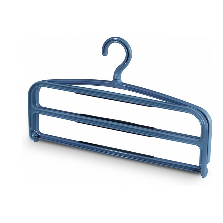 Hanger for pants, 4 Tier, ANTI-SLIP, 40 x H 37 cm, Grey