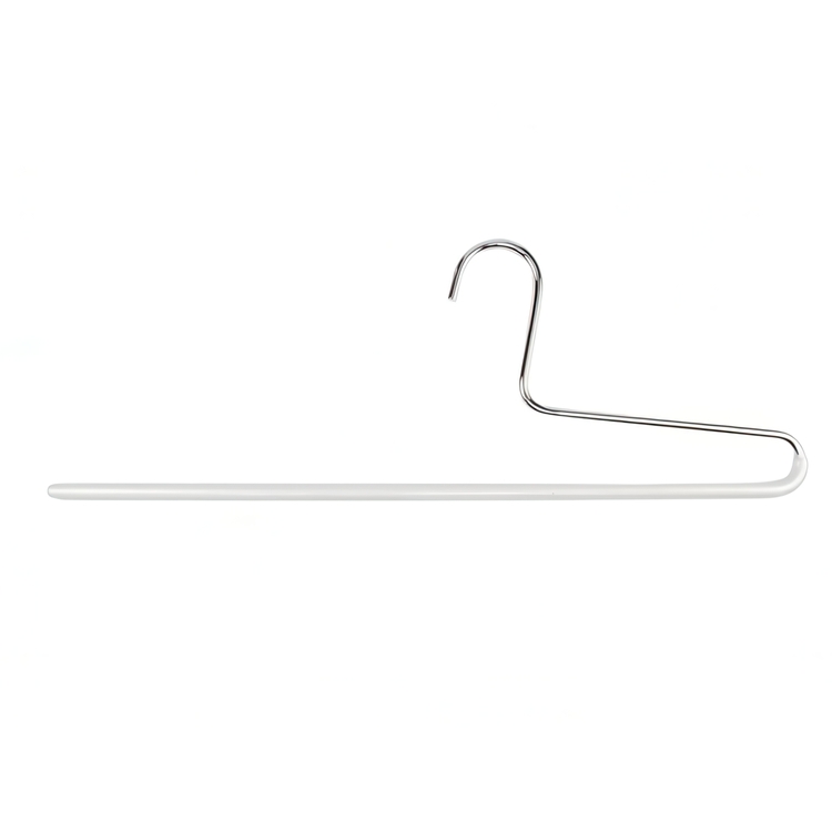 Hanger for Trousers, Anti-Slip, MAWA HOSENBÜGEL, 35 cm, White / Silver