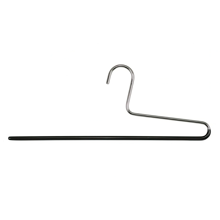 Hanger for Trousers, Anti-Slip, MAWA HOSENBÜGEL, 35 cm, Black / Silver