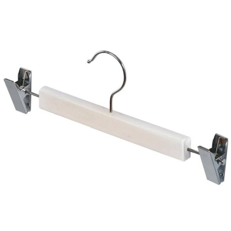 Hanger for skirts, Wood, LIVING, 30 x 1,5 cm, White wash