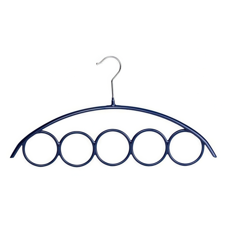 Hanger for shawls and scarves, BLUE OLYMPIA 5 LOOP, 42 cm, Blue