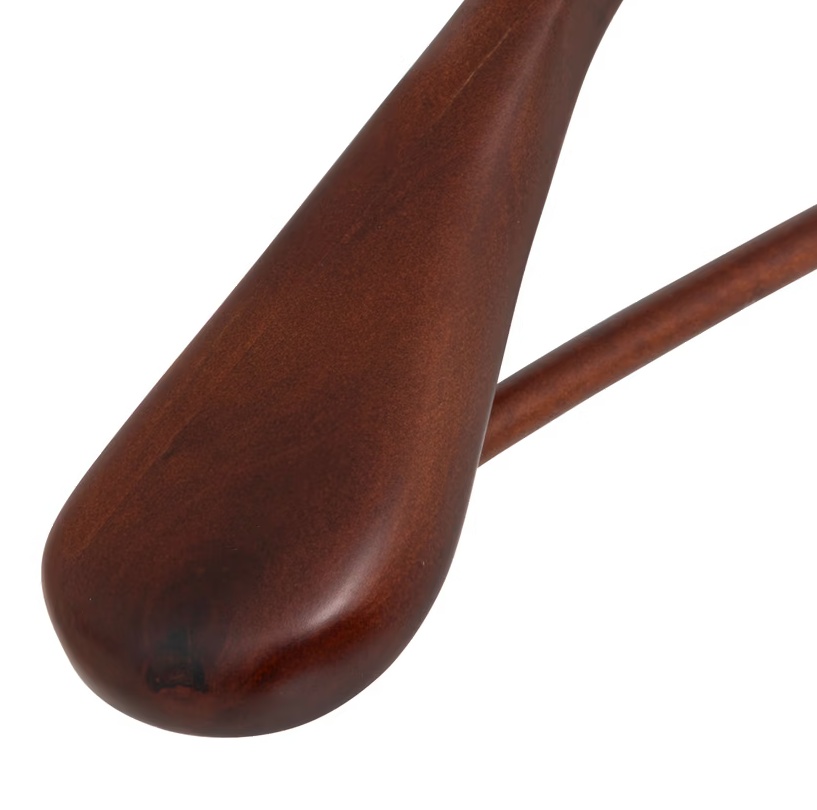Wood hanger for suits, THE ORGINAL WIDE SHOULDER, 45 cm, Nature