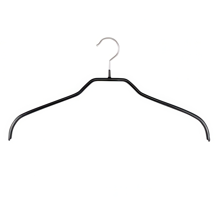 Hanger, Anti-Slip, MAWA SILHOUETTE BASIC XL, 45 cm, Black