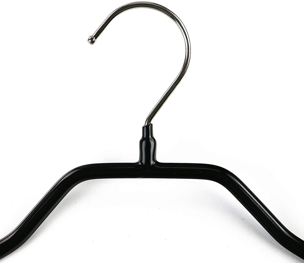 Hanger, Anti-Slip, MAWA SILHOUETTE BASIC XL, 45 cm, Black