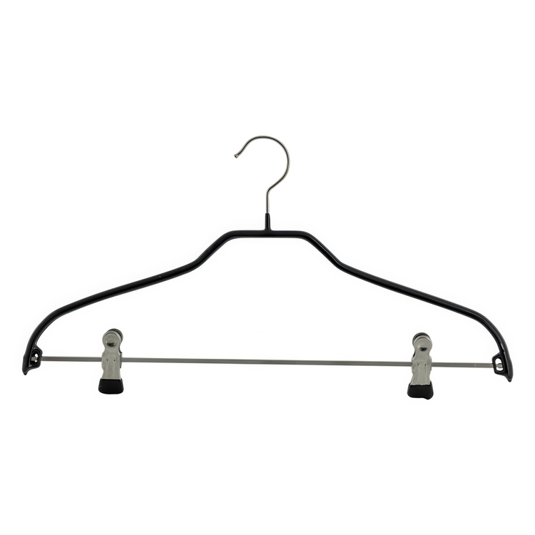 Hanger with Clips, Space Saving, MAWA SILHOUETTE KLAMMERN, 41 cm
