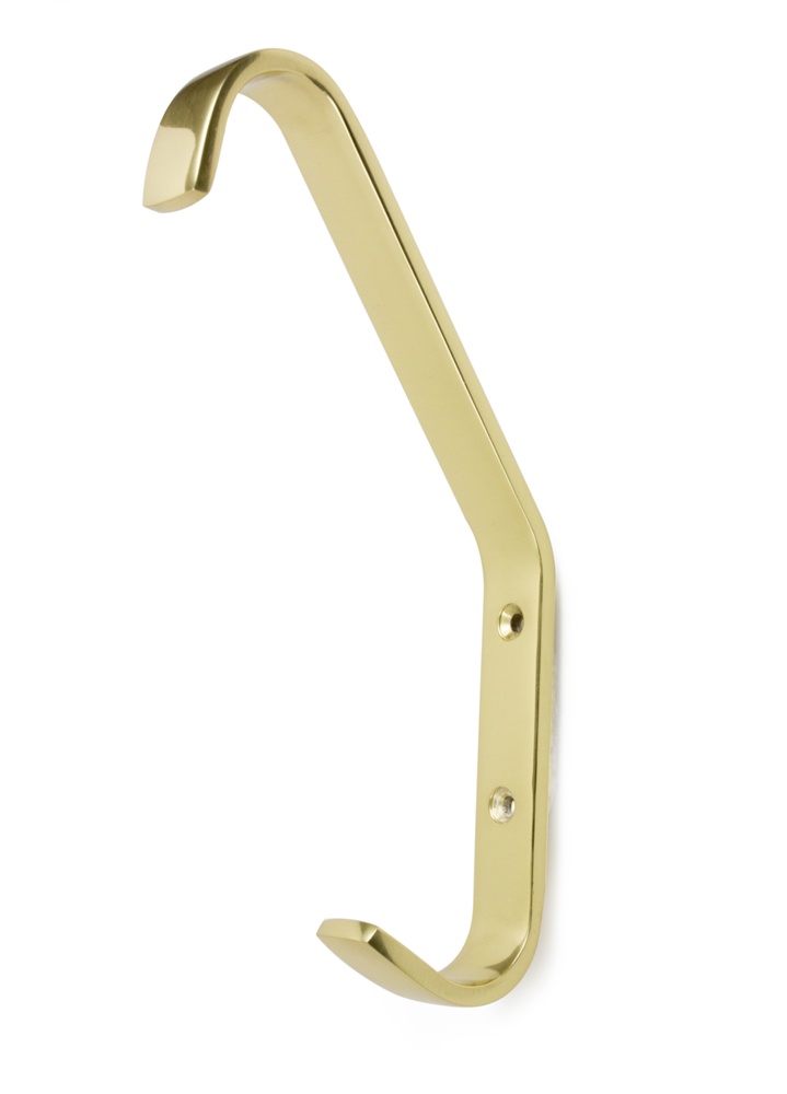 Hat hook, SKOLKROK 1020, 19 cm, Brass