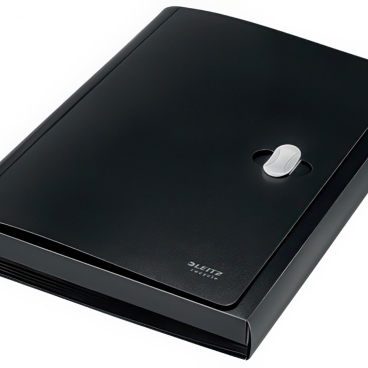 Expanding case, with 5 sections, LEITZ RECYCLE, A4, Black