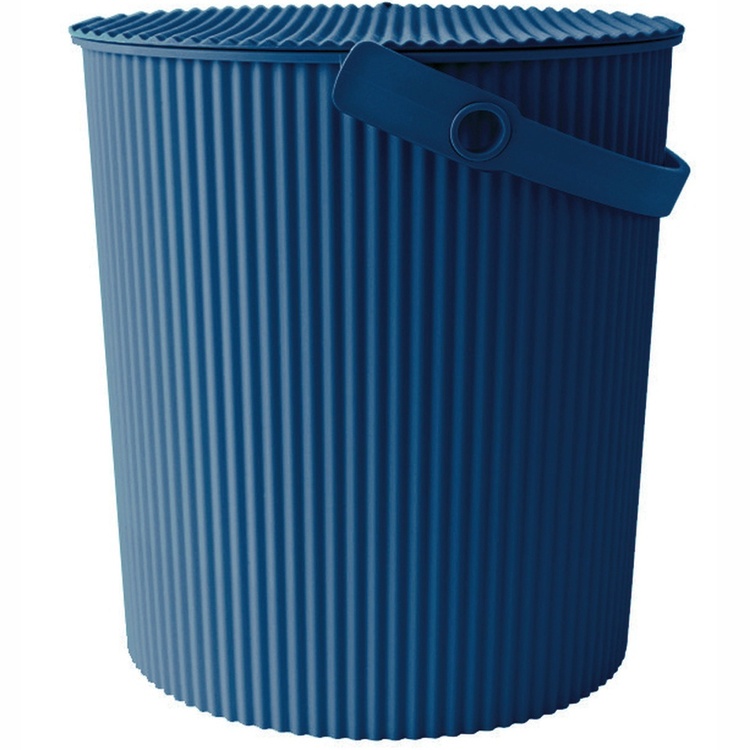 Bucket / basket with lid, LARGE OMNIOUTIL, 20L, Navy