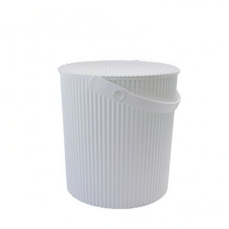Bucket / basket with lid, LARGE OMNIOUTIL, 20L, White