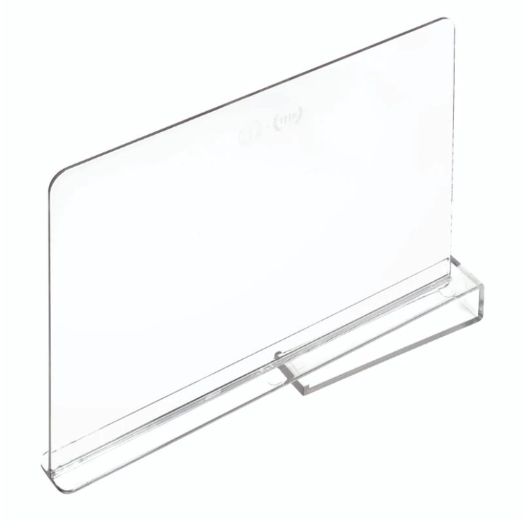 Shelf Divider, THE HOME EDIT SHELF DIVIDER, 30,5 x H 23 cm, Transparent