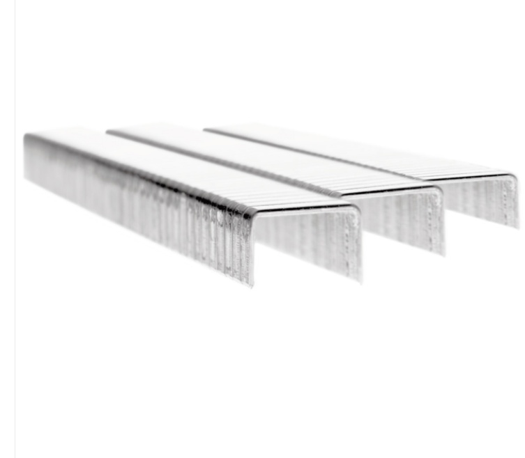 Staples, Set of 1000, EL CASCO No 10, Silver