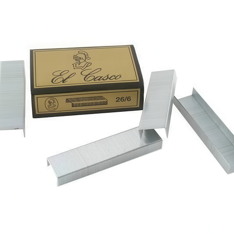 Staples, Set of 1000, EL CASCO No 26/6, Silver