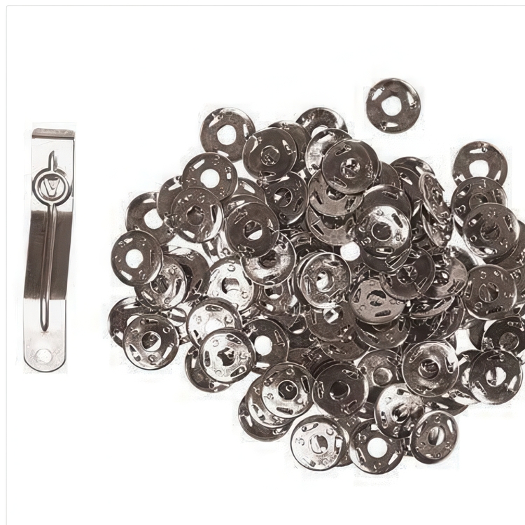 Thumbtacks trident, Set of 100, DREIZACK, Ø 12 mm, Silver