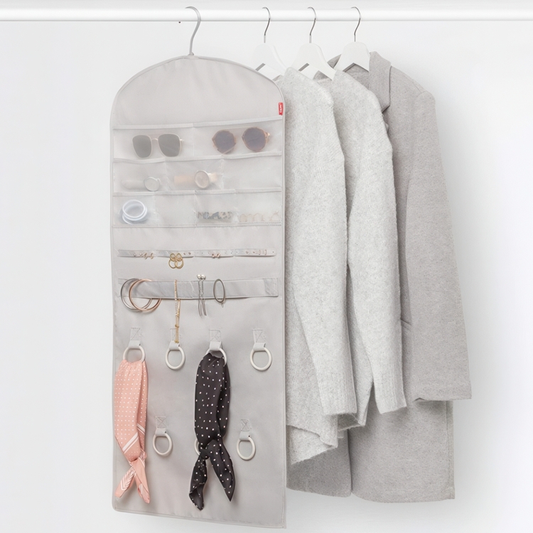 Hanging organizer for jewelry, PREMIUM COLGADOR PARA JOYAS, 45 x H 90 cm