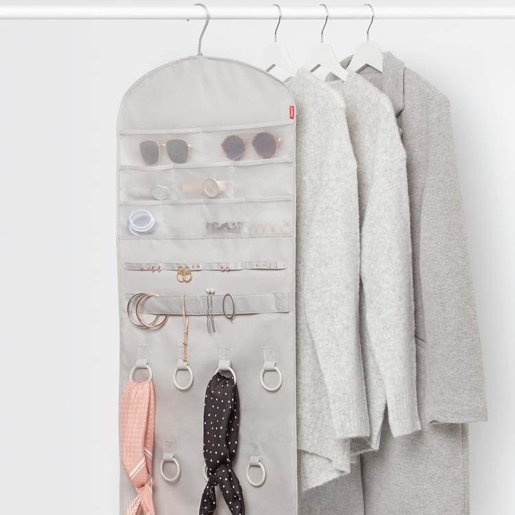 Hanging organizer for jewelry, PREMIUM COLGADOR PARA JOYAS, 45 x H 90 cm