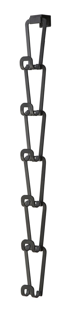 Hanging storage for bags, JOINT BAG HANGER CHAIN, Yamazaki, Black