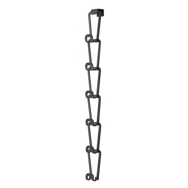 Hanging storage for bags, JOINT BAG HANGER CHAIN, Yamazaki, Black