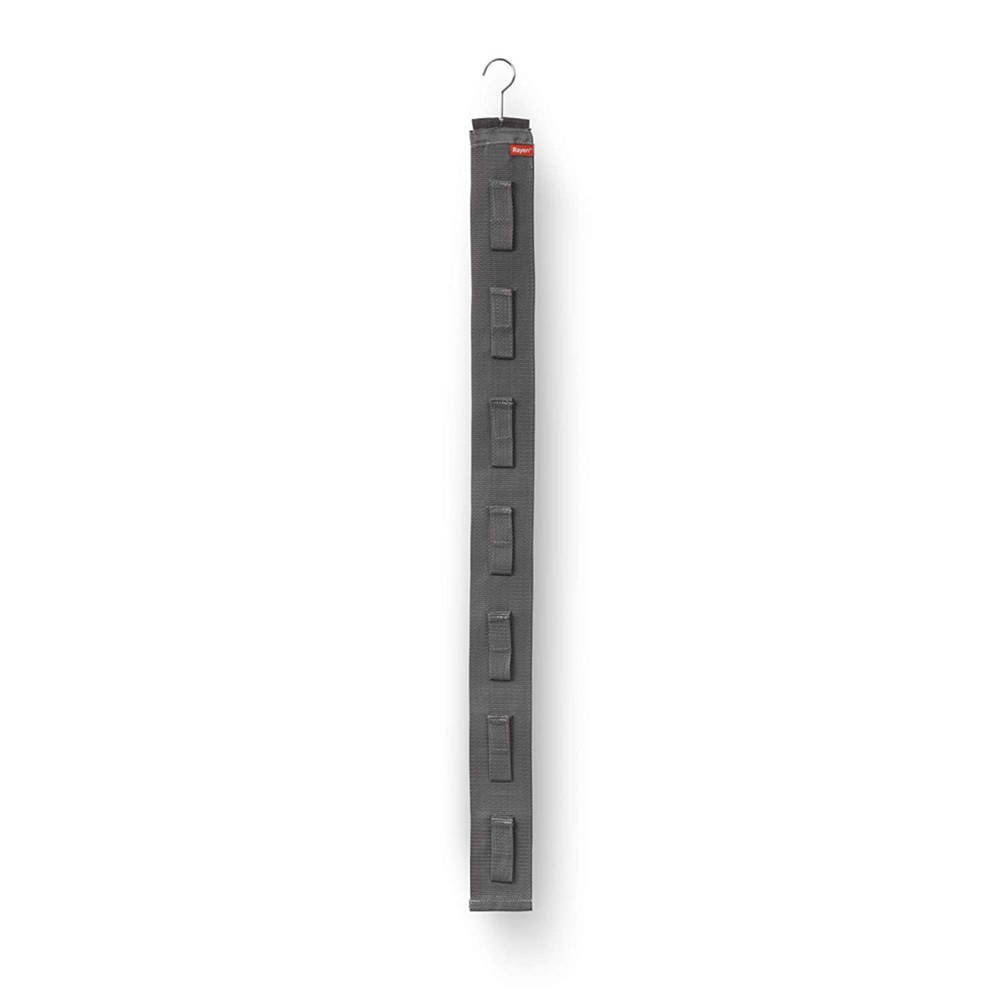 Hanging storage for bags, PREMIUM COLGADOR DE BOLSOS, 7,5 x H 95 cm, Grey