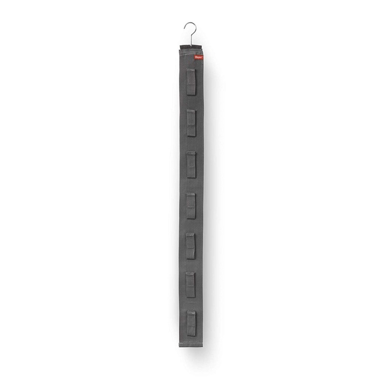 Hanging storage for bags, PREMIUM COLGADOR DE BOLSOS, 7,5 x H 95 cm, Grey
